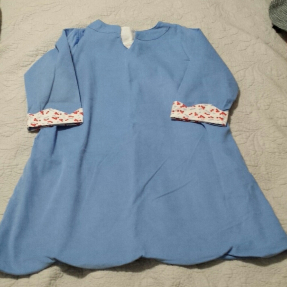 Red Beans Girl's Navy Blue Dress Size 10